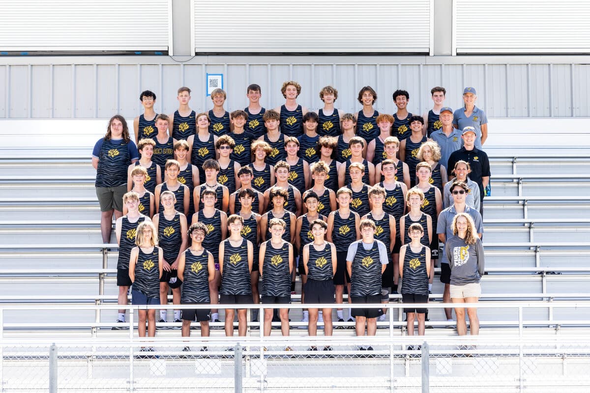 Cross Country boys team