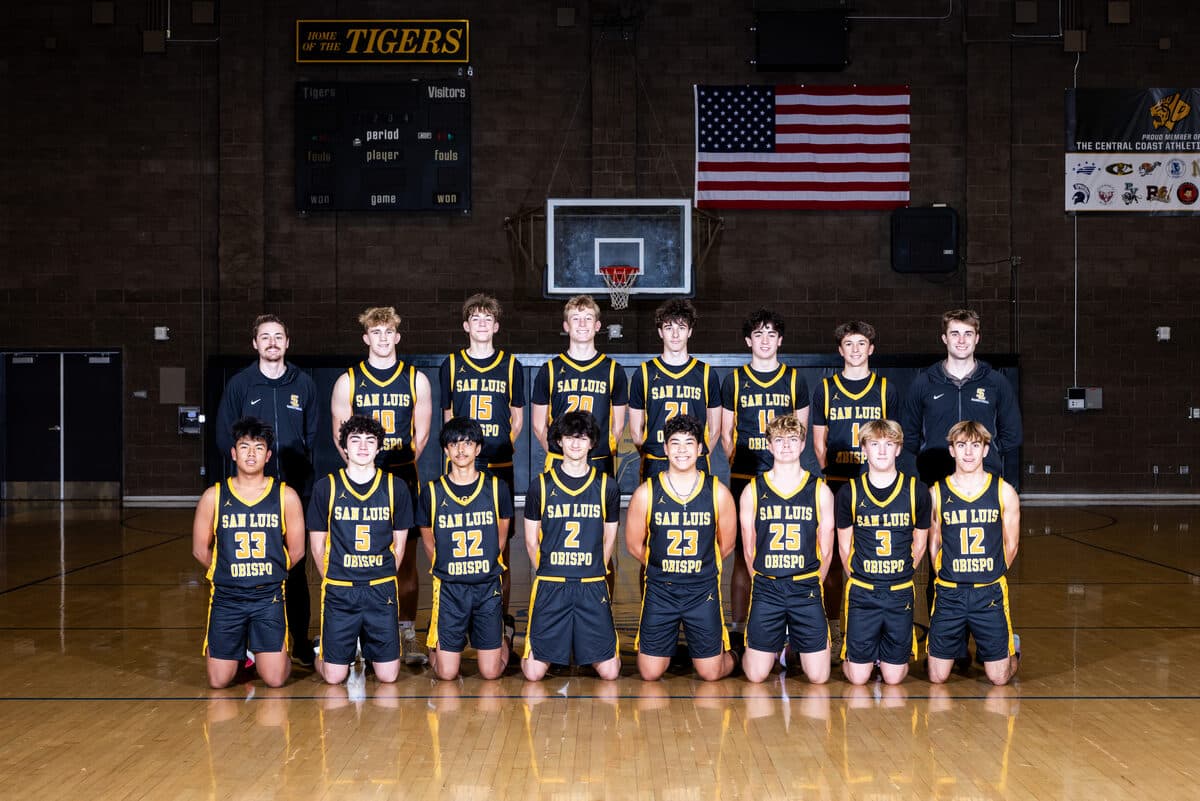 Boys Basketball team photo
