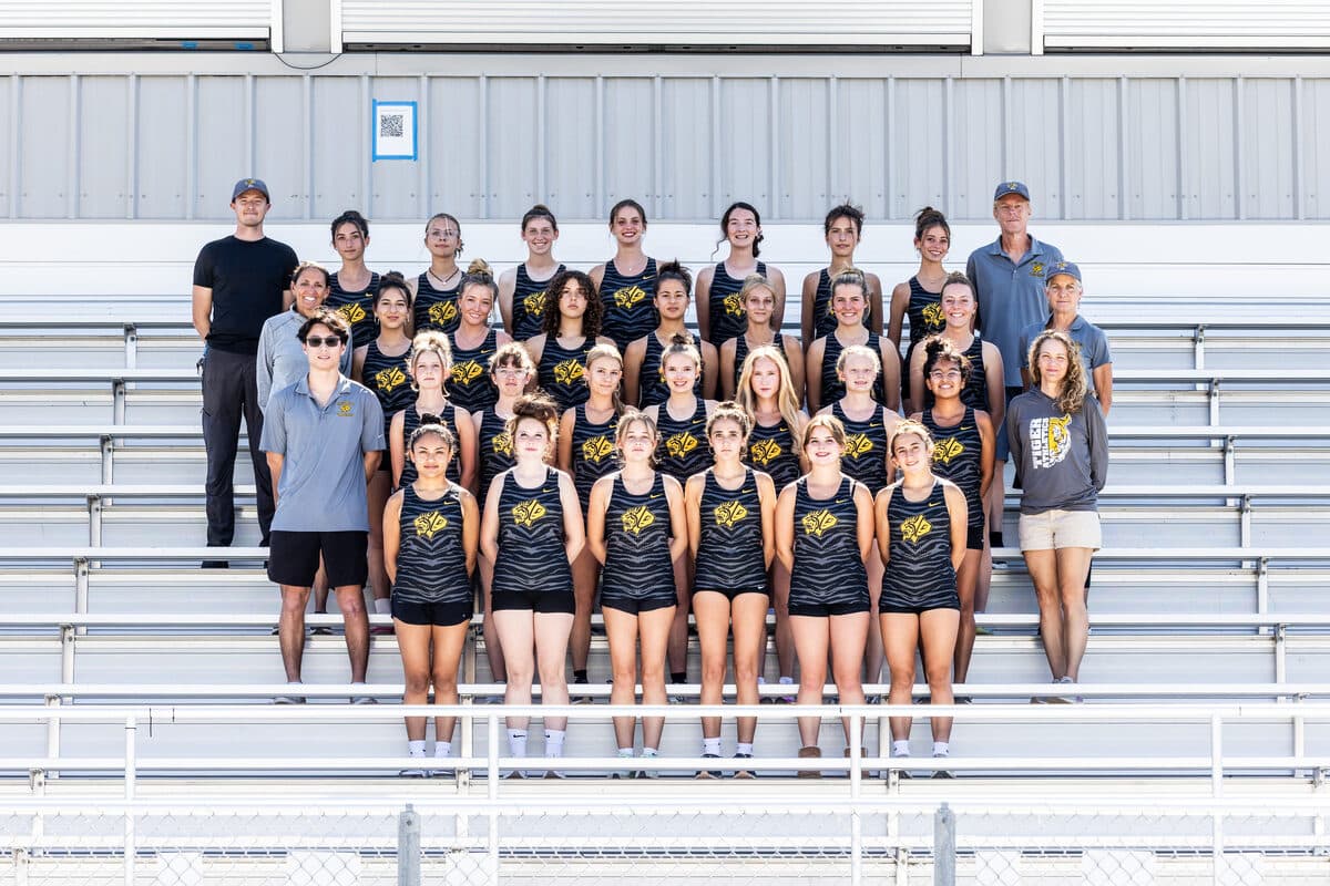 Cross Country girls team