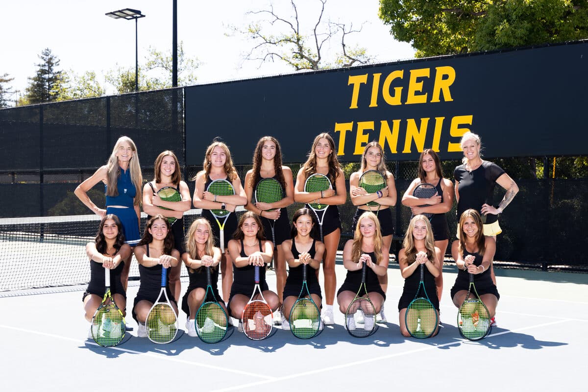 Girls Tennis team photo