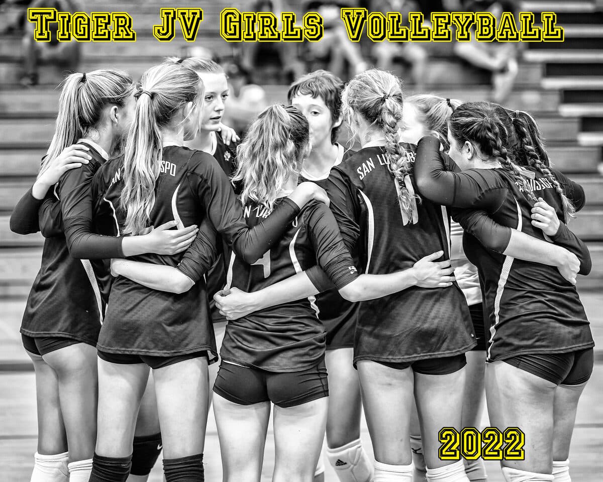 Girls Volleyball action photo 1